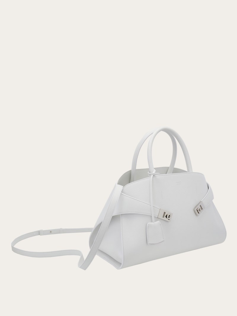 Ferragamo | Women's Hug Handbag - Optical White