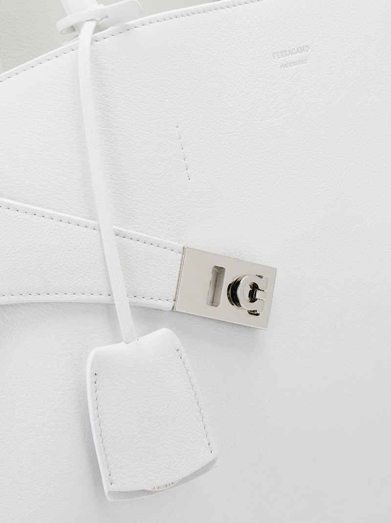 Ferragamo | Women's Hug Handbag - Optical White