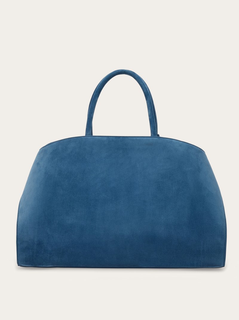 Ferragamo | Women's Hug Handbag - Teal Blue