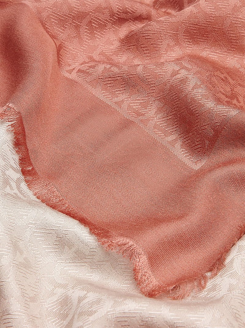 Ferragamo | Women's Gancini Shawl - Pink/Ivory