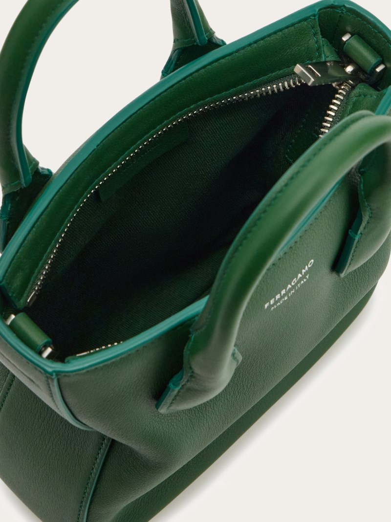 Ferragamo | Men's Tote Bag - Forest Green