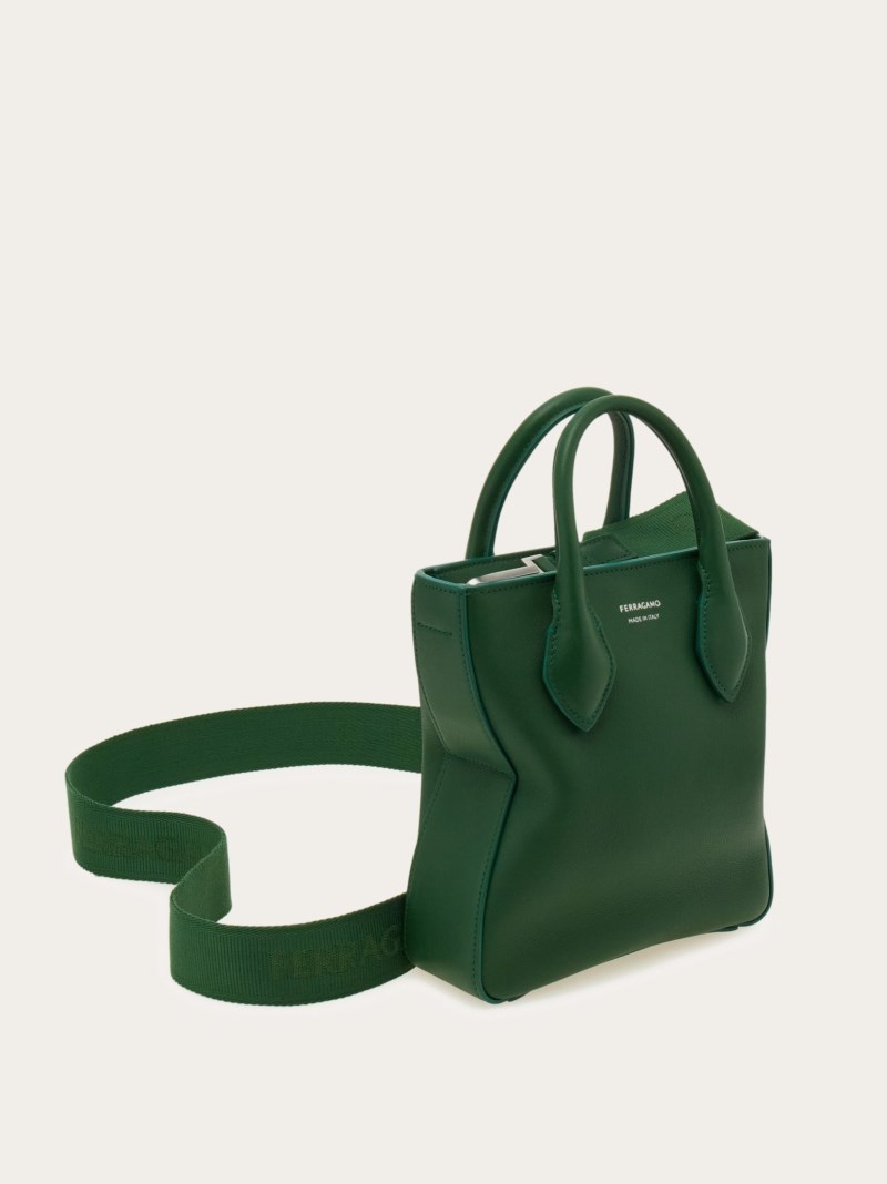 Ferragamo | Men's Tote Bag - Forest Green