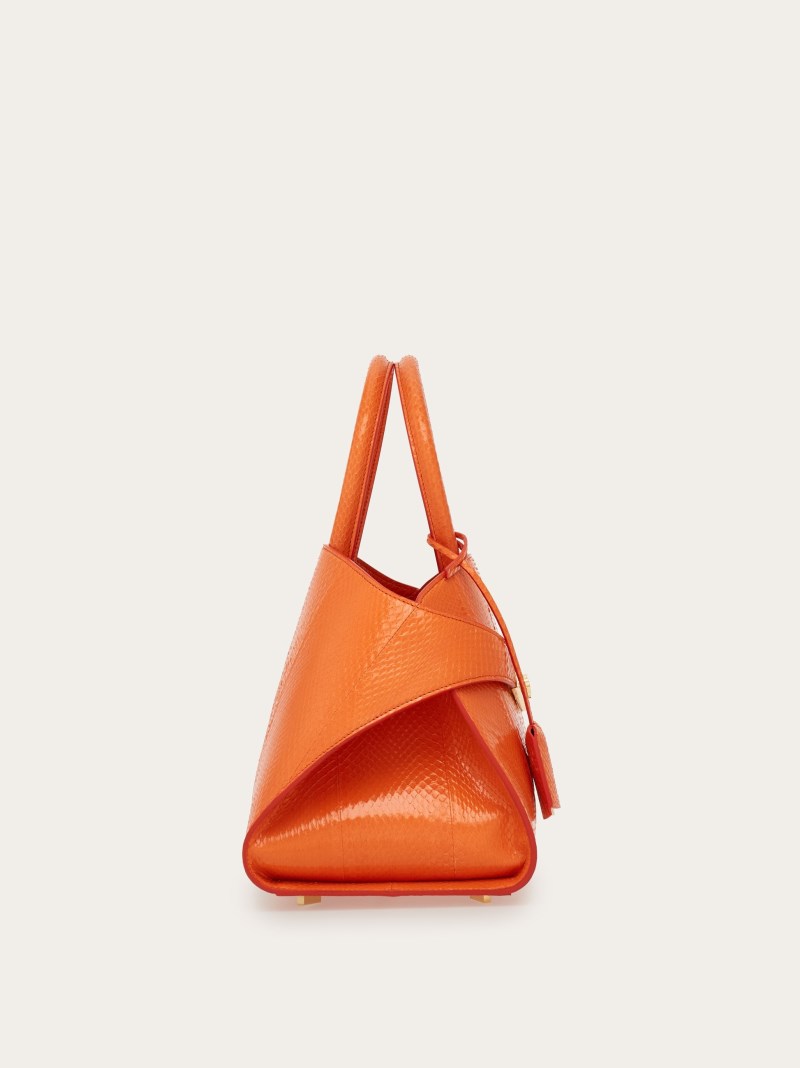 Ferragamo | Women's Hug Handbag - Orange