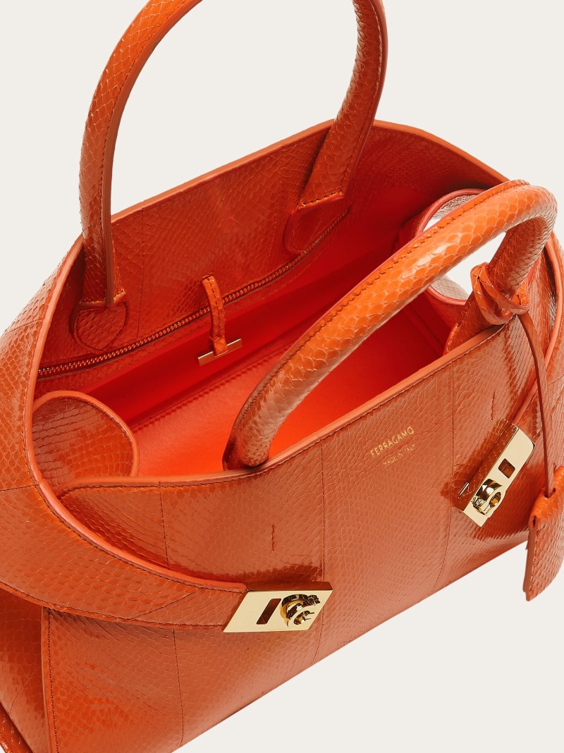 Ferragamo | Women's Hug Handbag - Orange