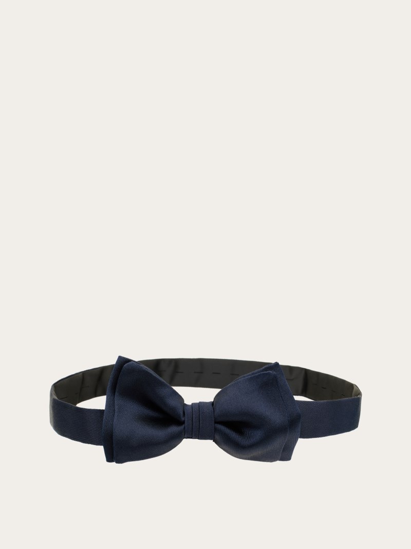 Ferragamo | Men's Silk Bow Tie - Black