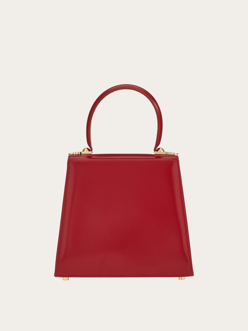 Ferragamo | Women's Iconic Top Handle - Winter Red