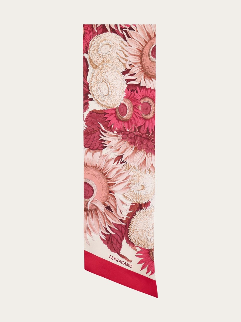 Ferragamo | Women's Sunflower Print Bandeau - Ivory