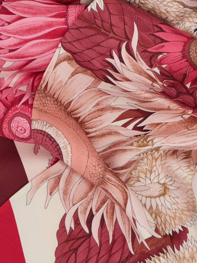 Ferragamo | Women's Sunflower Print Bandeau - Ivory