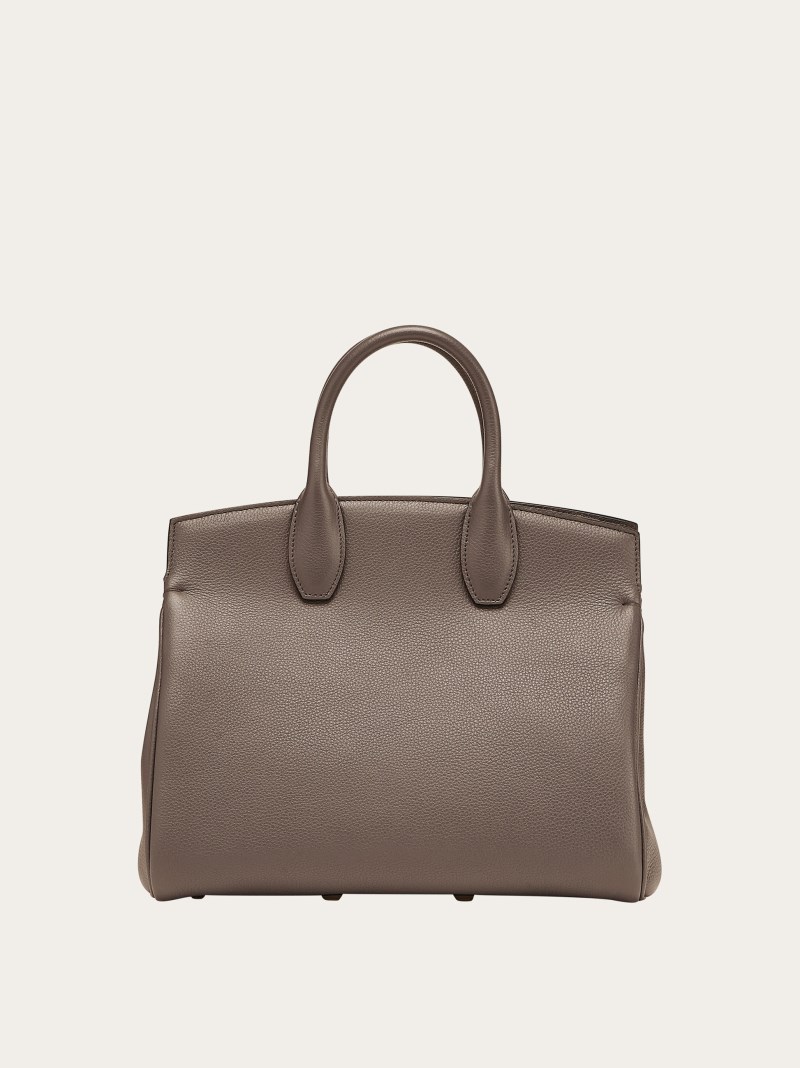 Ferragamo | Women's Studio Bag - Caraway Seed