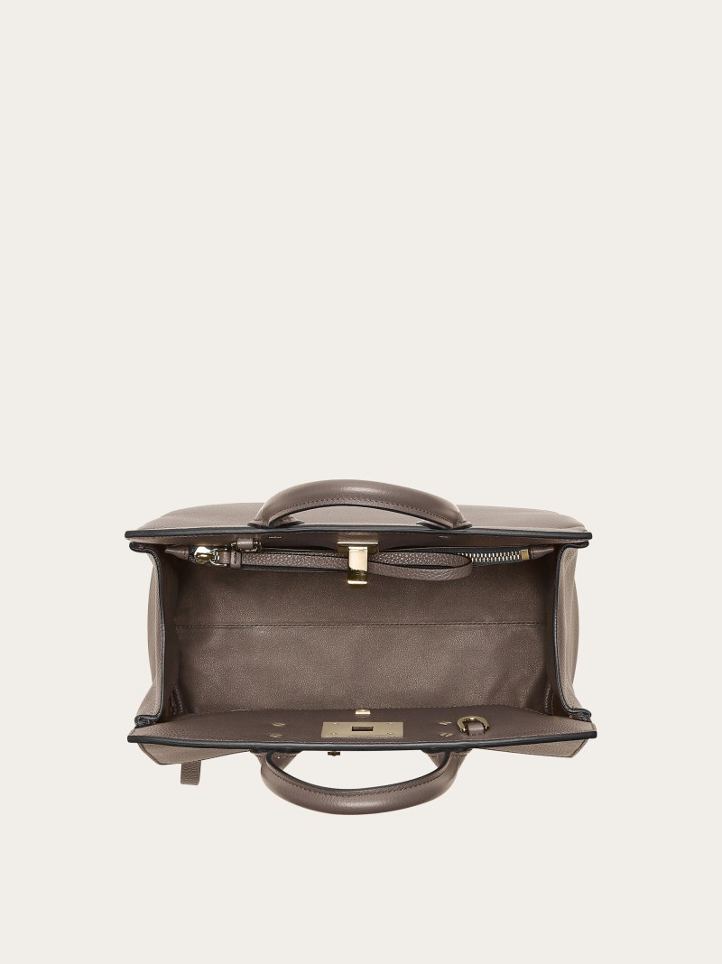 Ferragamo | Women's Studio Bag - Caraway Seed