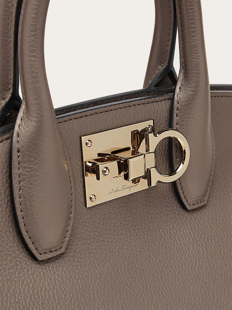 Ferragamo | Women's Studio Bag - Caraway Seed