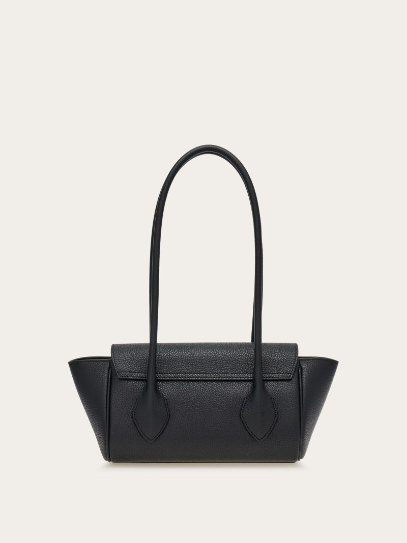 Ferragamo | Women's East-West Tote Bag - Black
